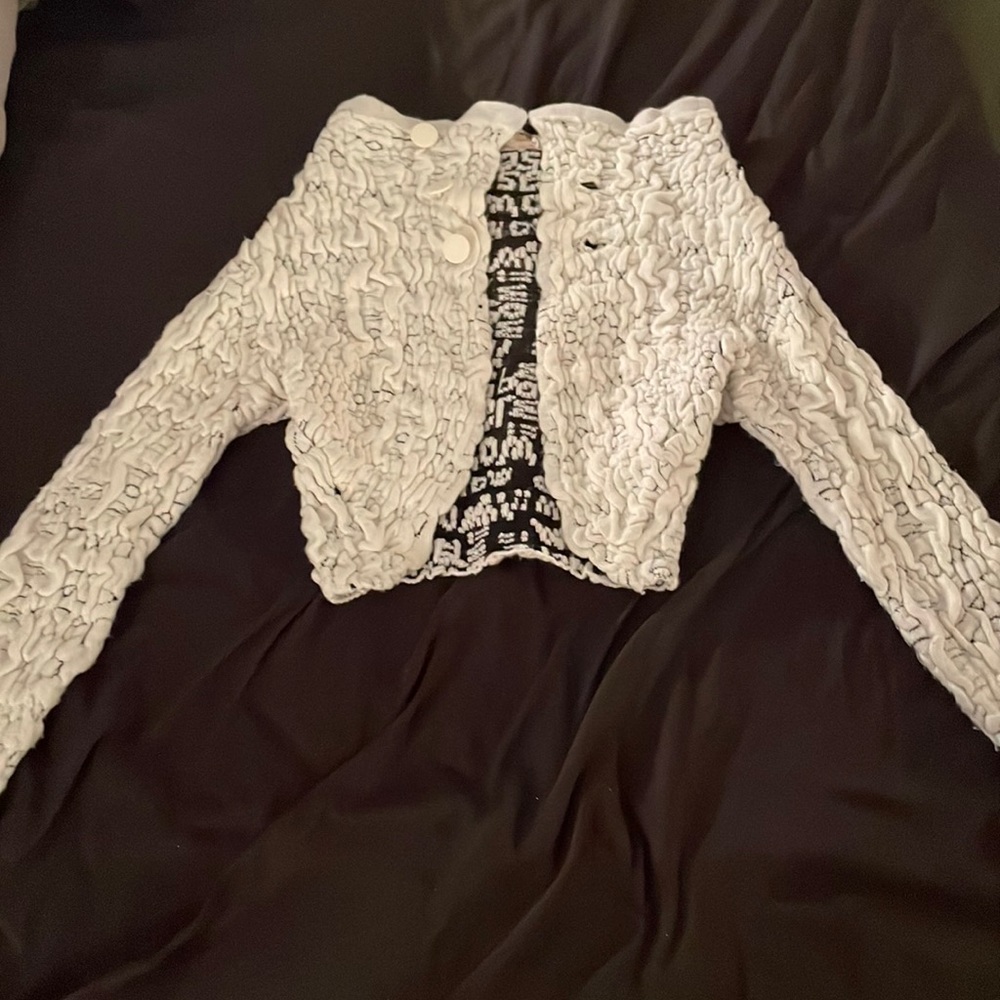Desigual White Cardigan